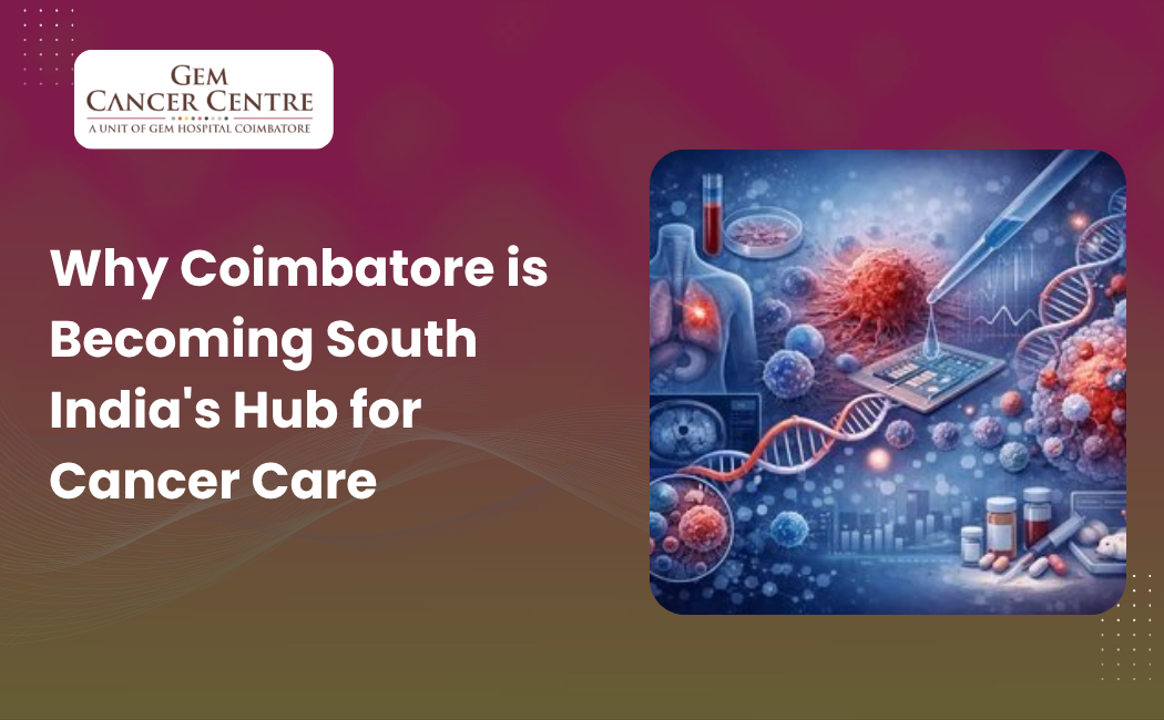 Oncology specialists at a leading cancer hospital in Coimbatore